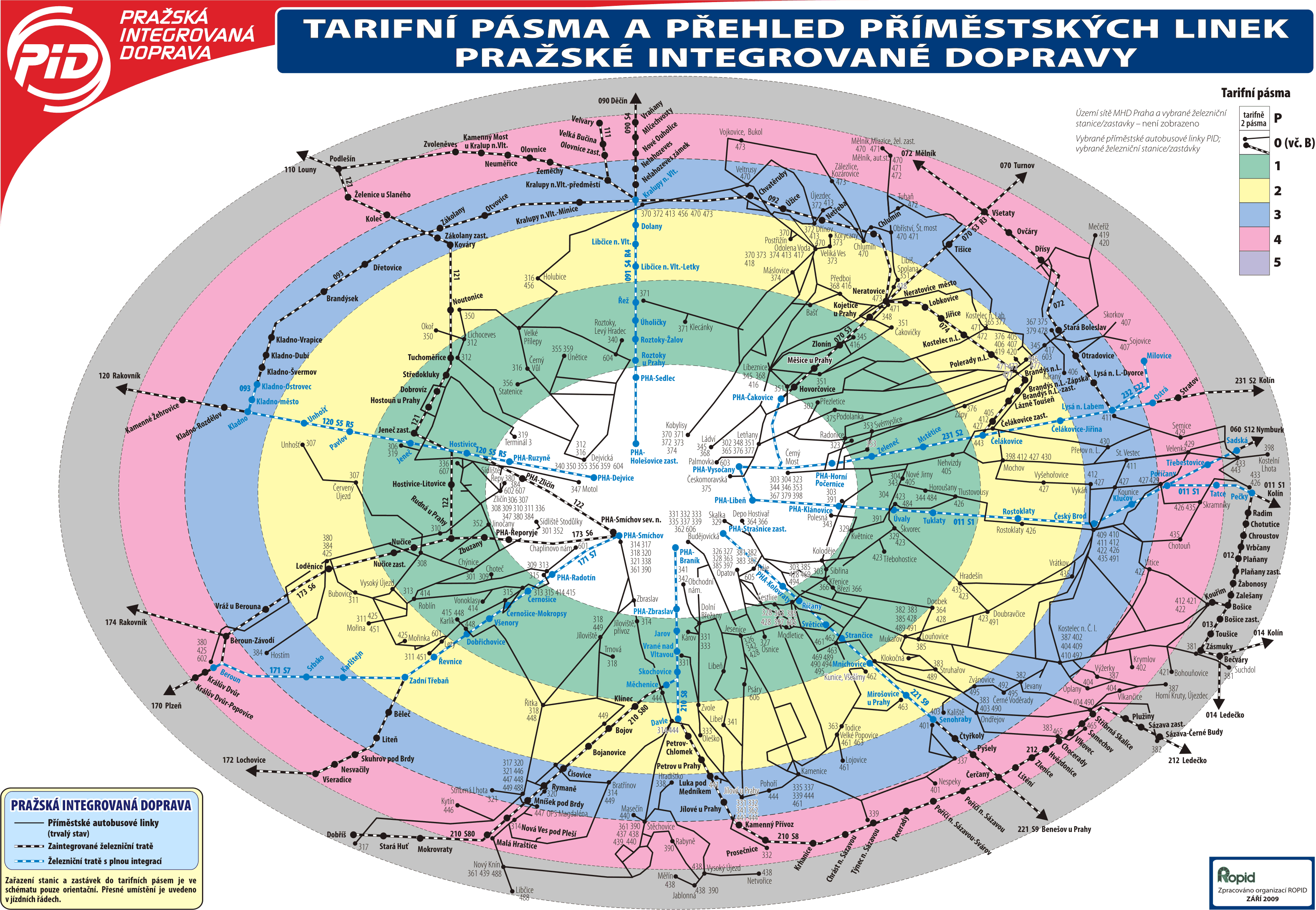 prague travel zones